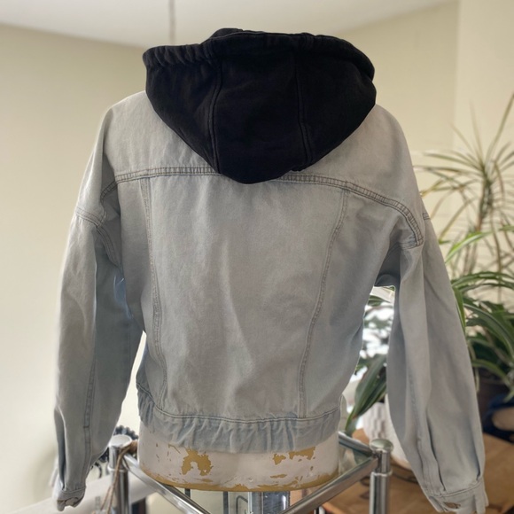 ๐ Zara TRF Collection Jacket With Removable Hood Size S - Picture 4 of 10